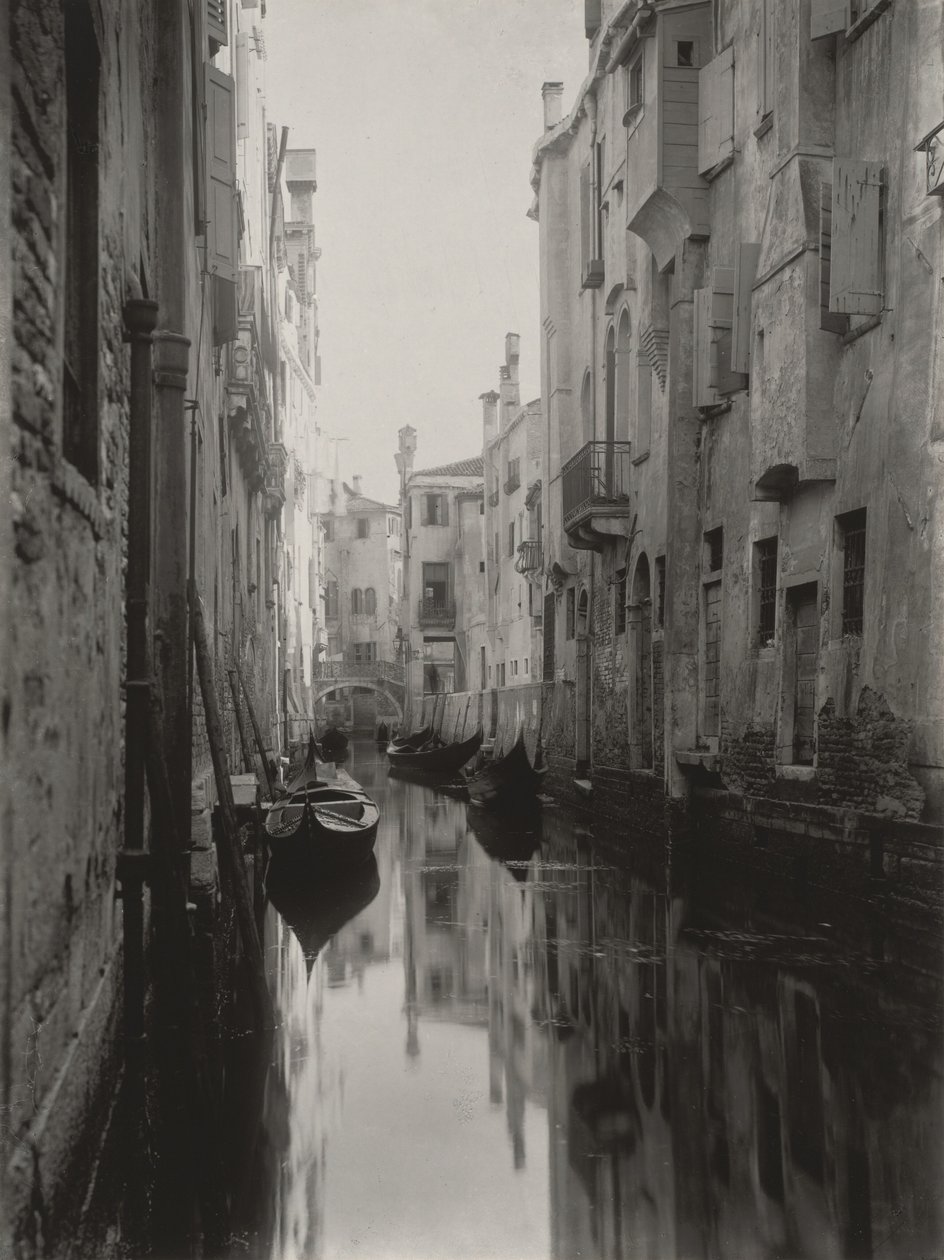 Benátský kanál od Alfred Stieglitz