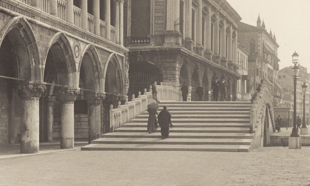 Benátky od Alfred Stieglitz
