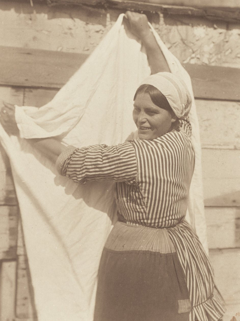 Den praní, Katwijk od Alfred Stieglitz