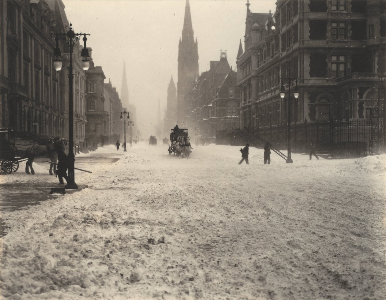Zima, New York od Alfred Stieglitz
