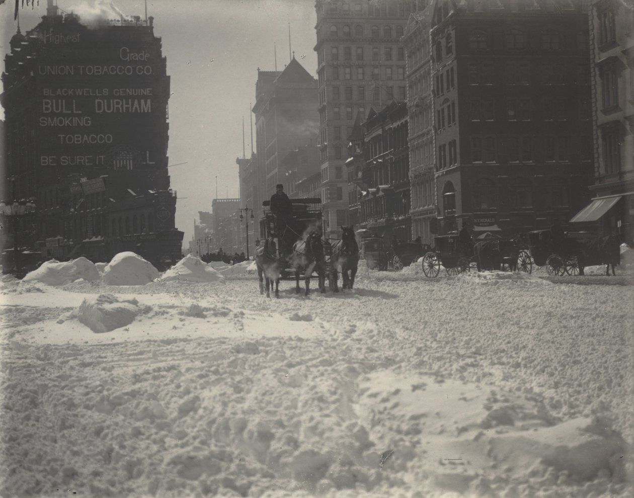Zima, New York od Alfred Stieglitz