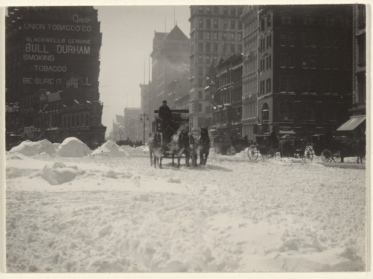 Zima, New York od Alfred Stieglitz