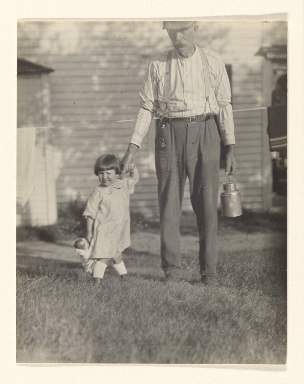 [Yvonne Boursaultová a Fred Varnum, Lake George] od Alfred Stieglitz