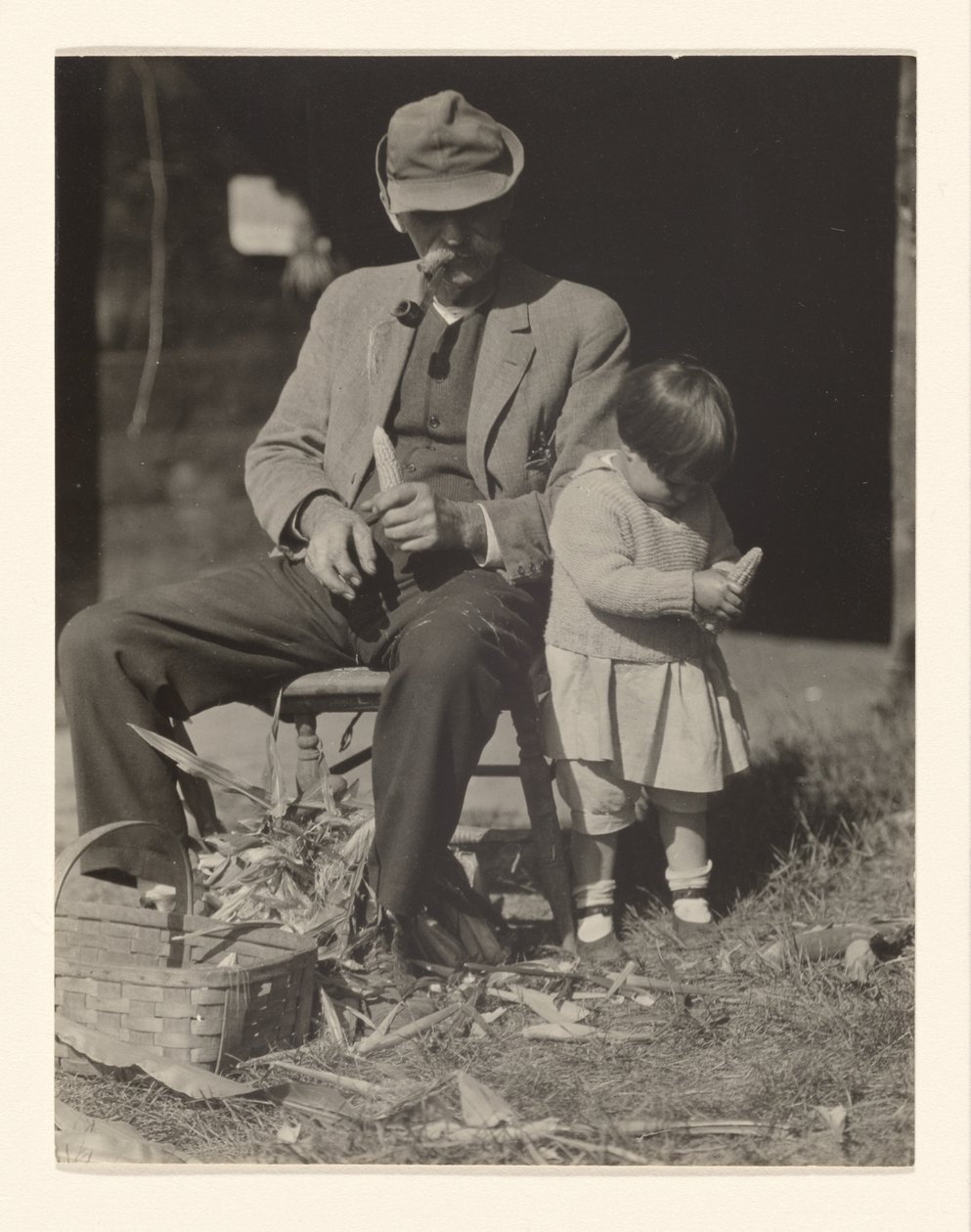 [Yvonne Boursaultová a Fred Varnum, Lake George] od Alfred Stieglitz