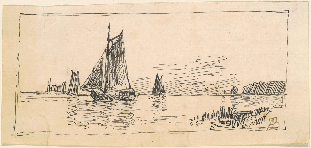 Lodě od Alfred Thompson Bricher