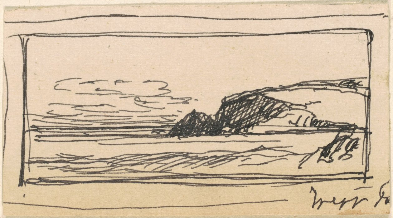 Pobřeží od Alfred Thompson Bricher