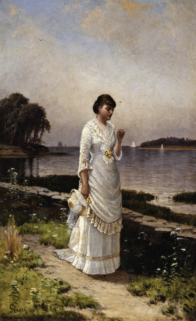 Zásnubní prsten, 1880 od Alfred Thompson Bricher