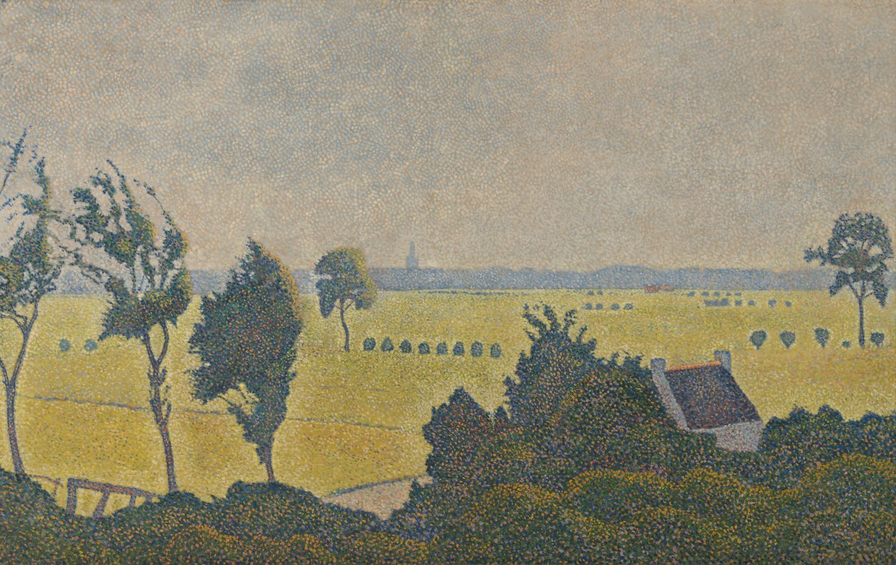 Krajina v Seneffe, asi 1890 (olej na plátně) od Alfred William (1854-1930) Finch