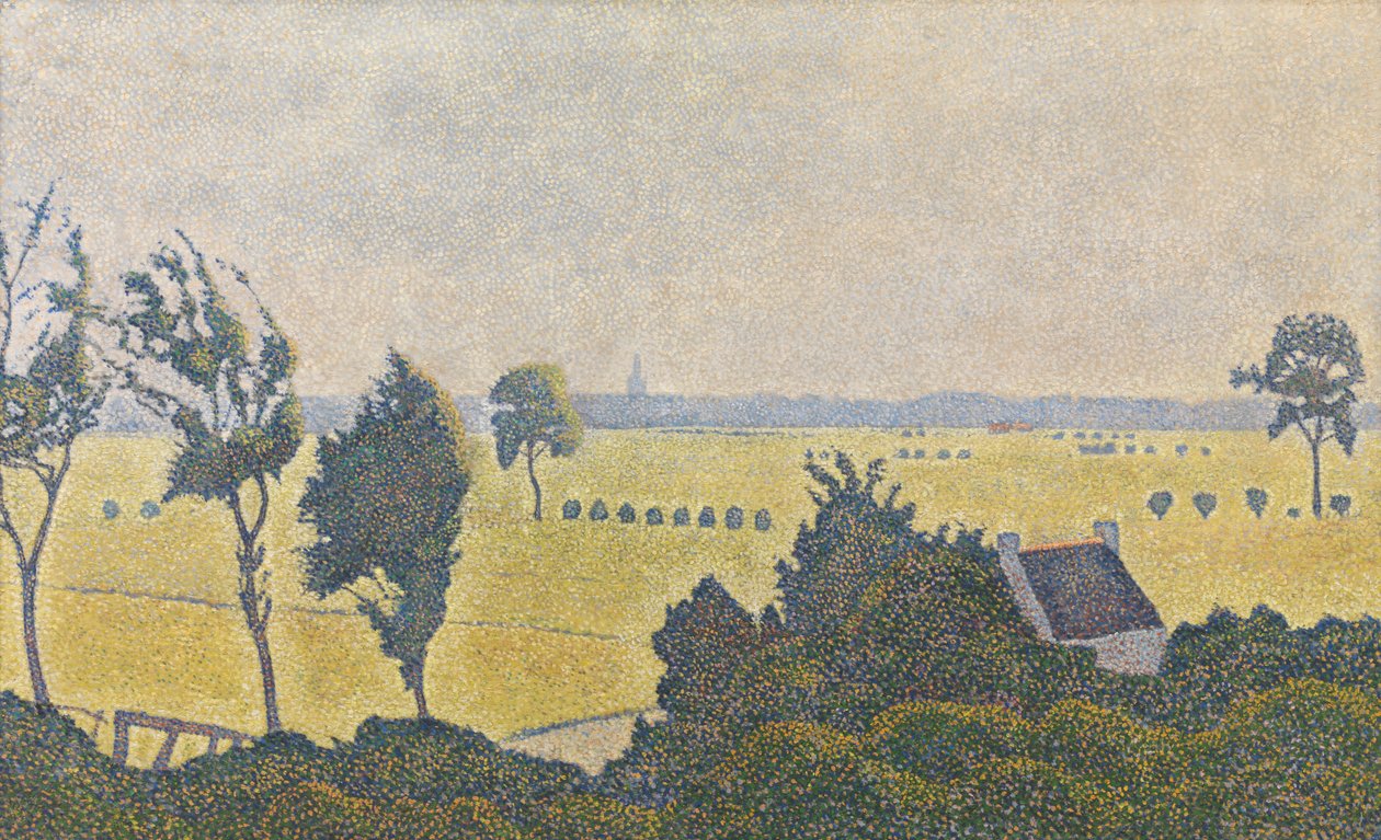 Krajina v Západních Flandrech od Alfred William (1854 1930) Finch
