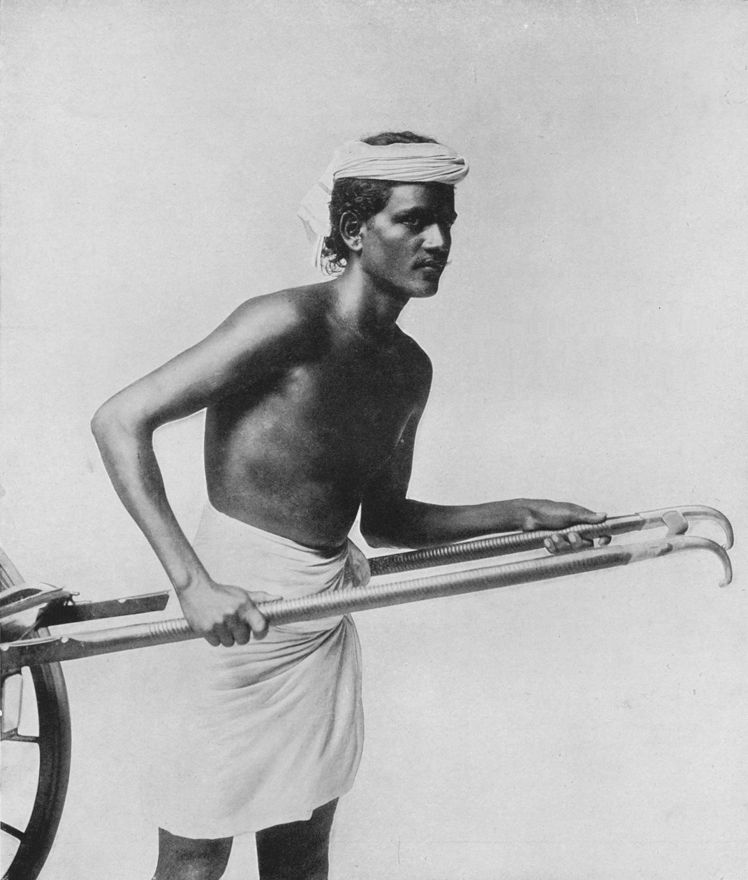 Rickshaw Coolie, c1890, 1910 od Alfred William Amandus Plate