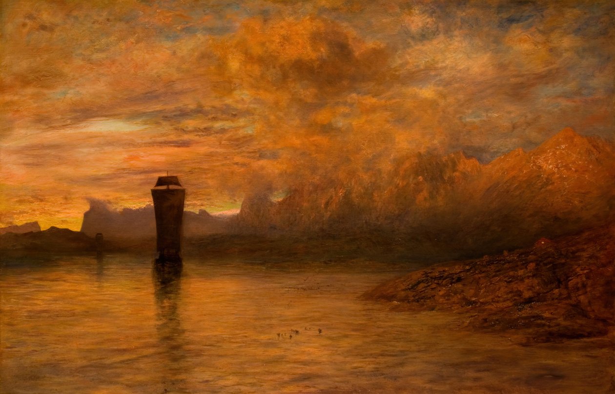 Norská půlnoc, 1878-79. od Alfred William Hunt