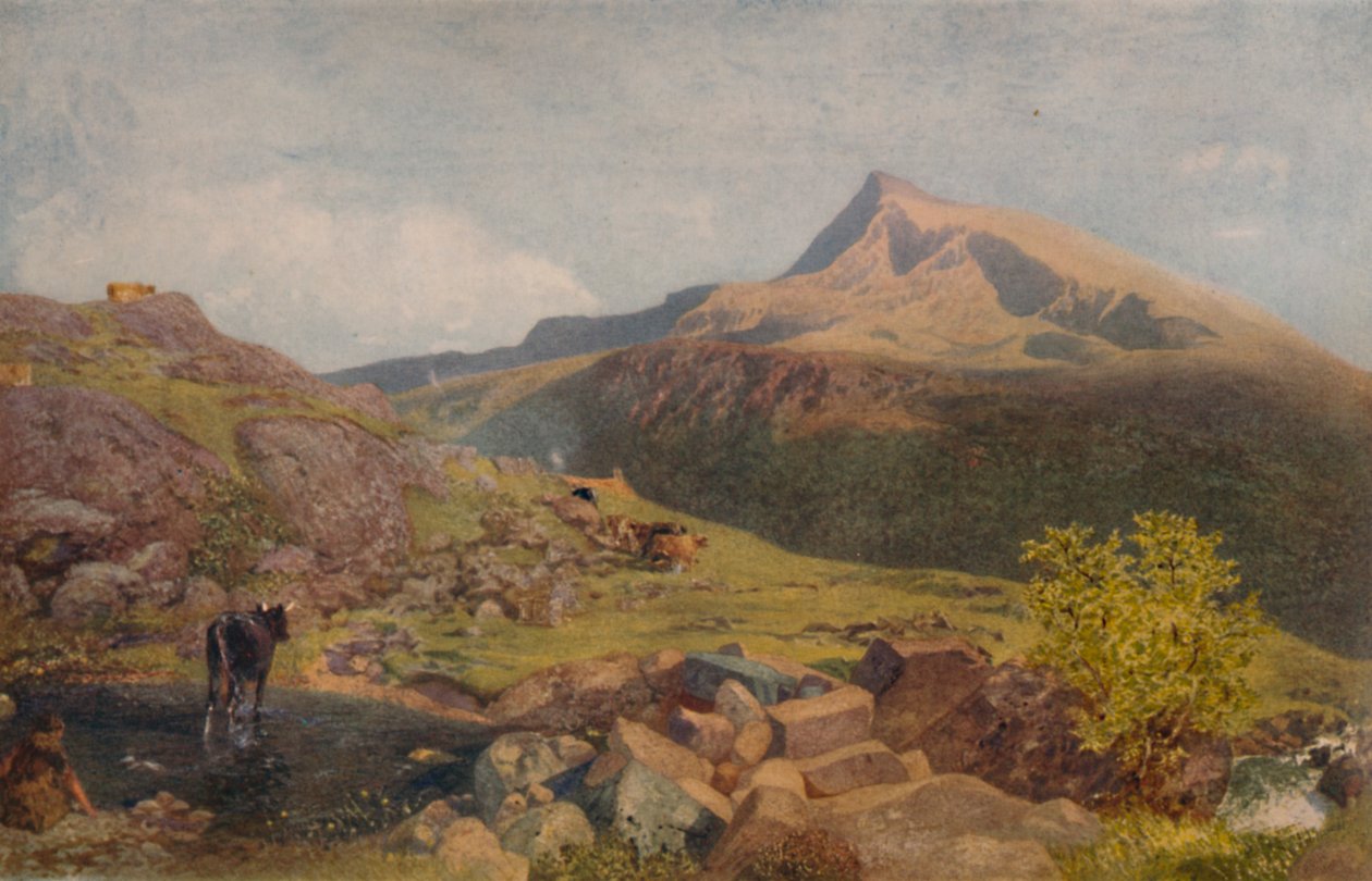 Mezi Welsh Hills, 19. století, 1935 od Alfred William Hunt