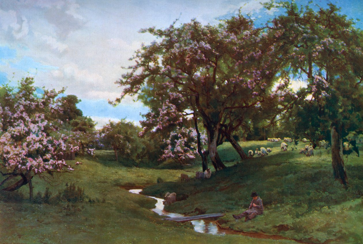 Když příroda namalovala všechny věci gay, 1887, 1912. od Alfred William Parsons