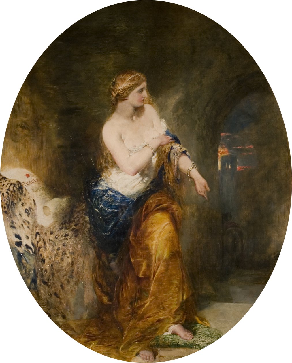 Lady Godiva, 1856 od Alfred Woolmer