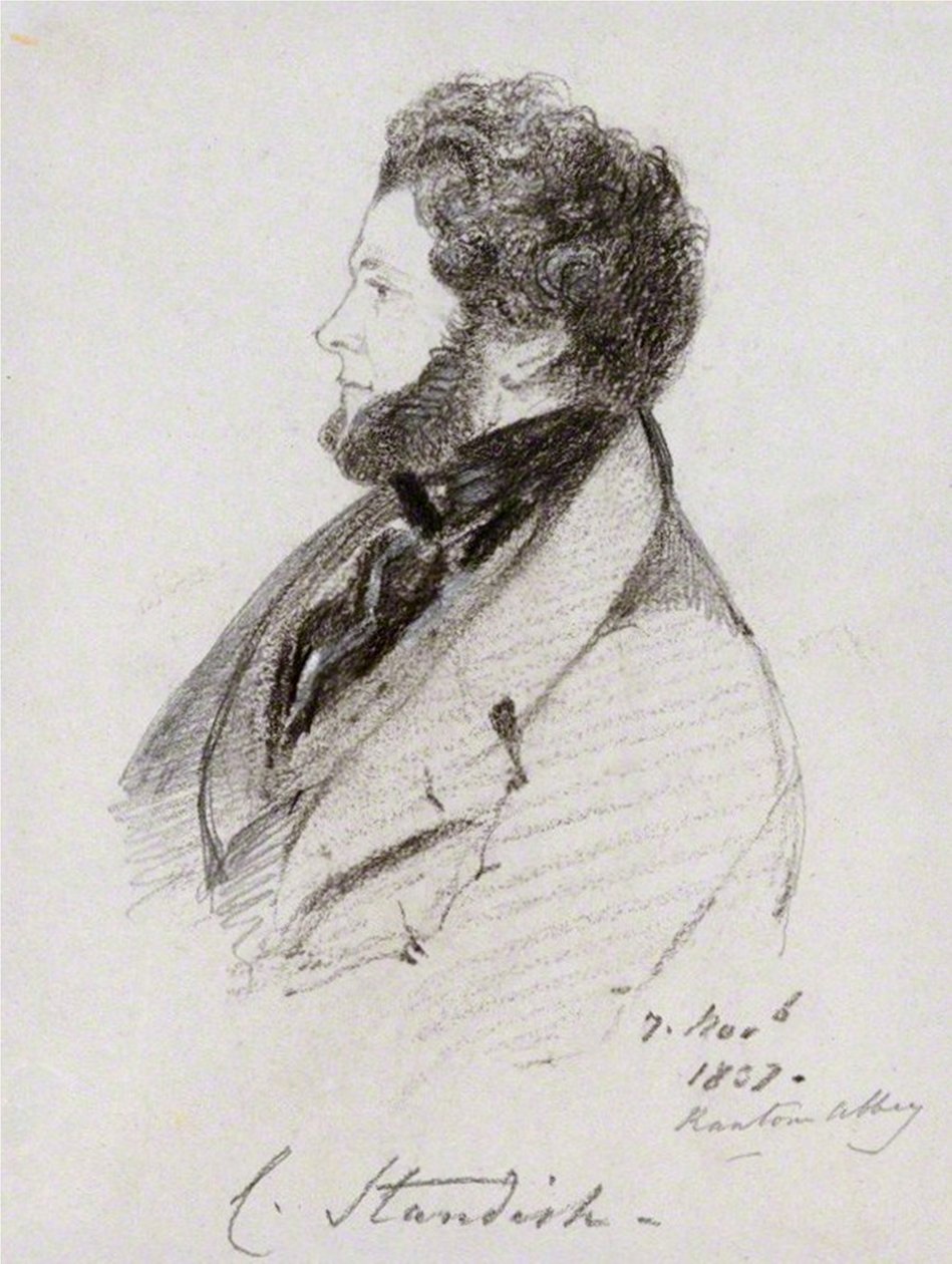 Portrét lorda Charlese Stricklanda Standishe (1790-1863) od Alfreda hraběte D