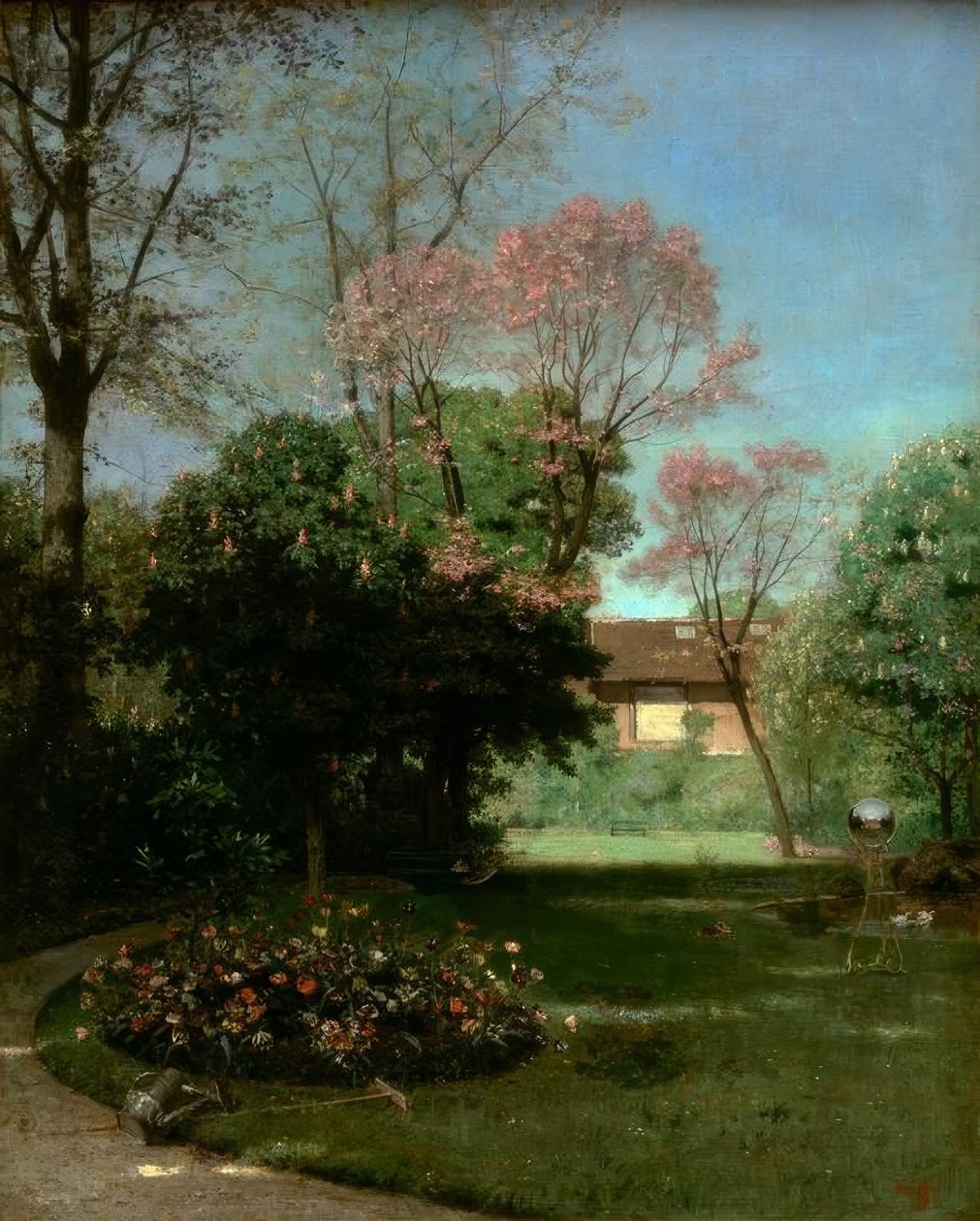 Zahrada Alfreda Stevense od Alfred de Knyff
