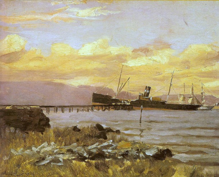 Pohled na přístav od Alfredo Andersen
