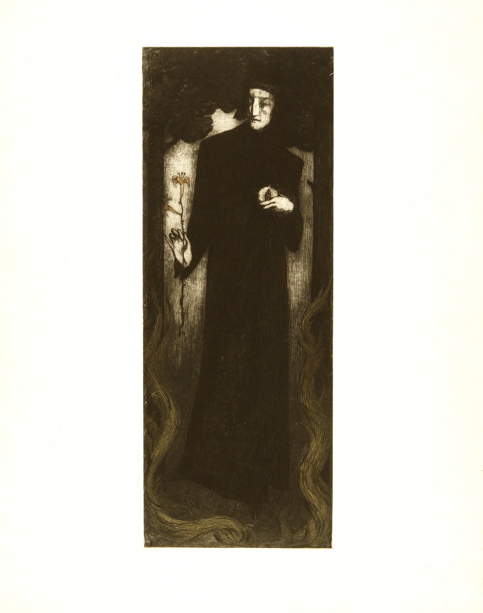 Dante s lilií od Alfredo Müller