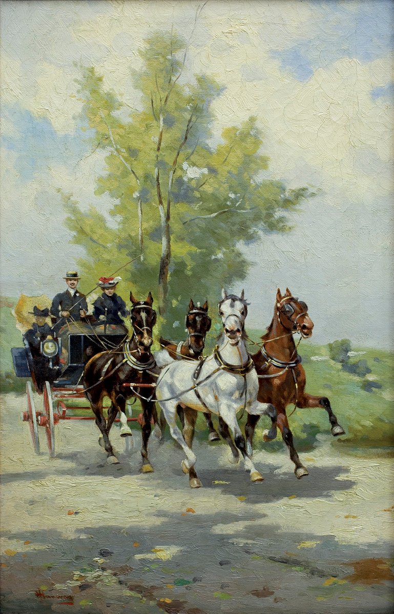 Jízda kočárem od Alfredo Tominz