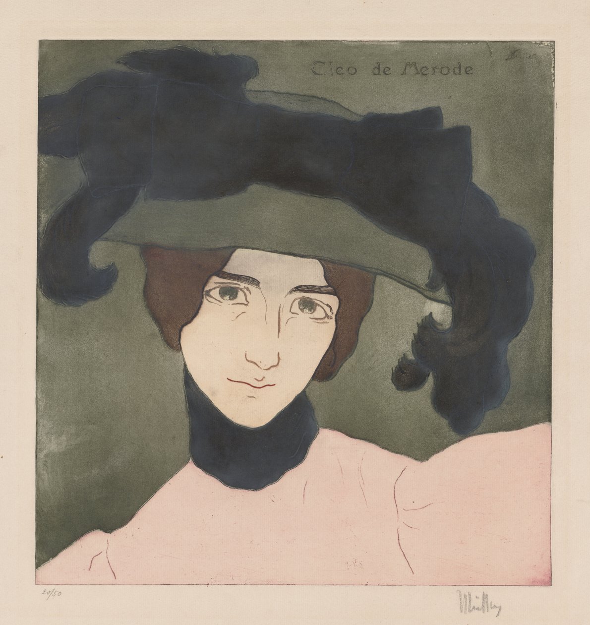 Cleo de Merode od Alfredo Müller
