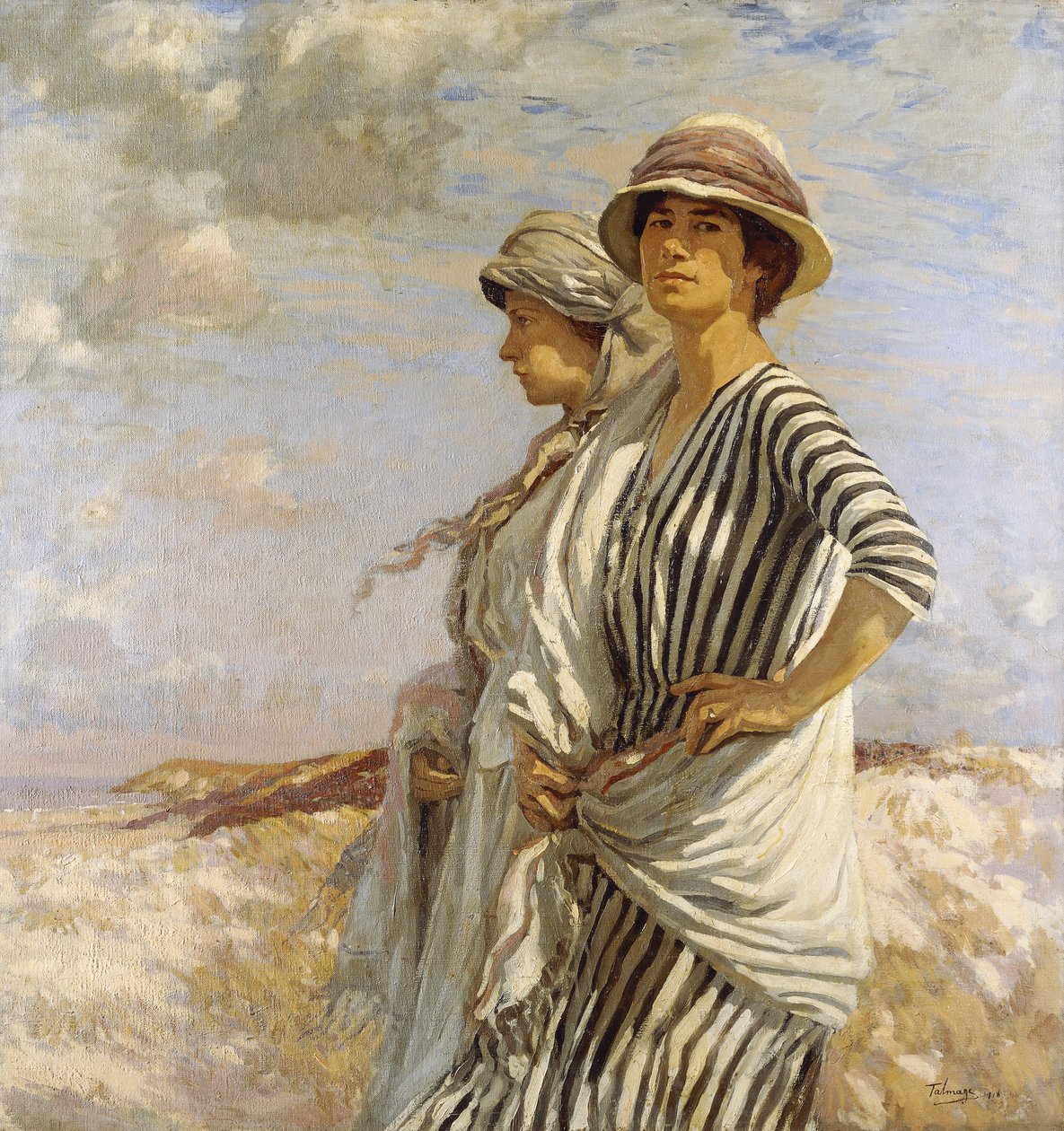 Paní Talmage a přítel od Algernon Mayow Talmage