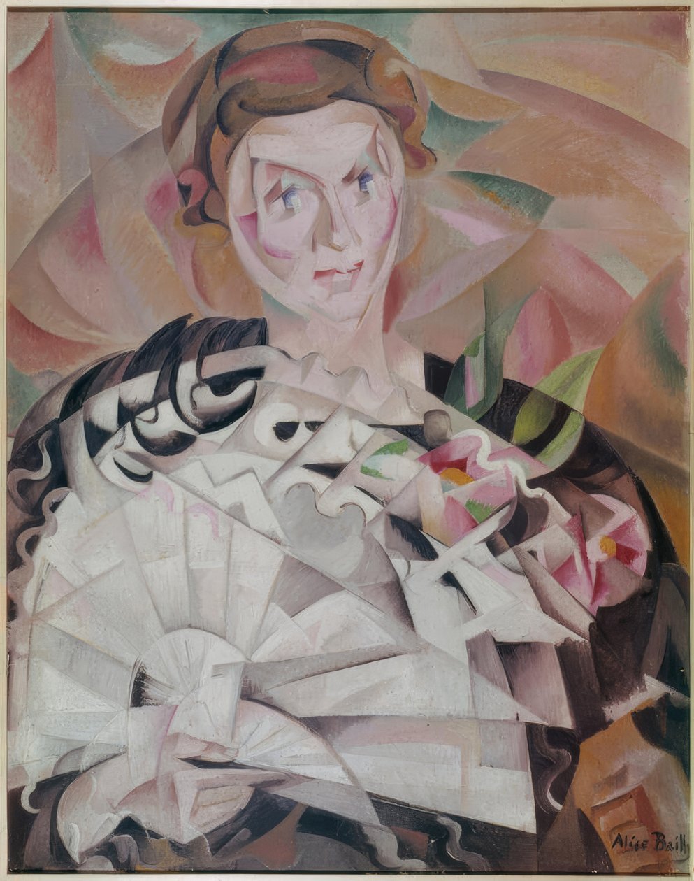 Hra s fanoušky nebo žena s fanouškem od Alice Bailly