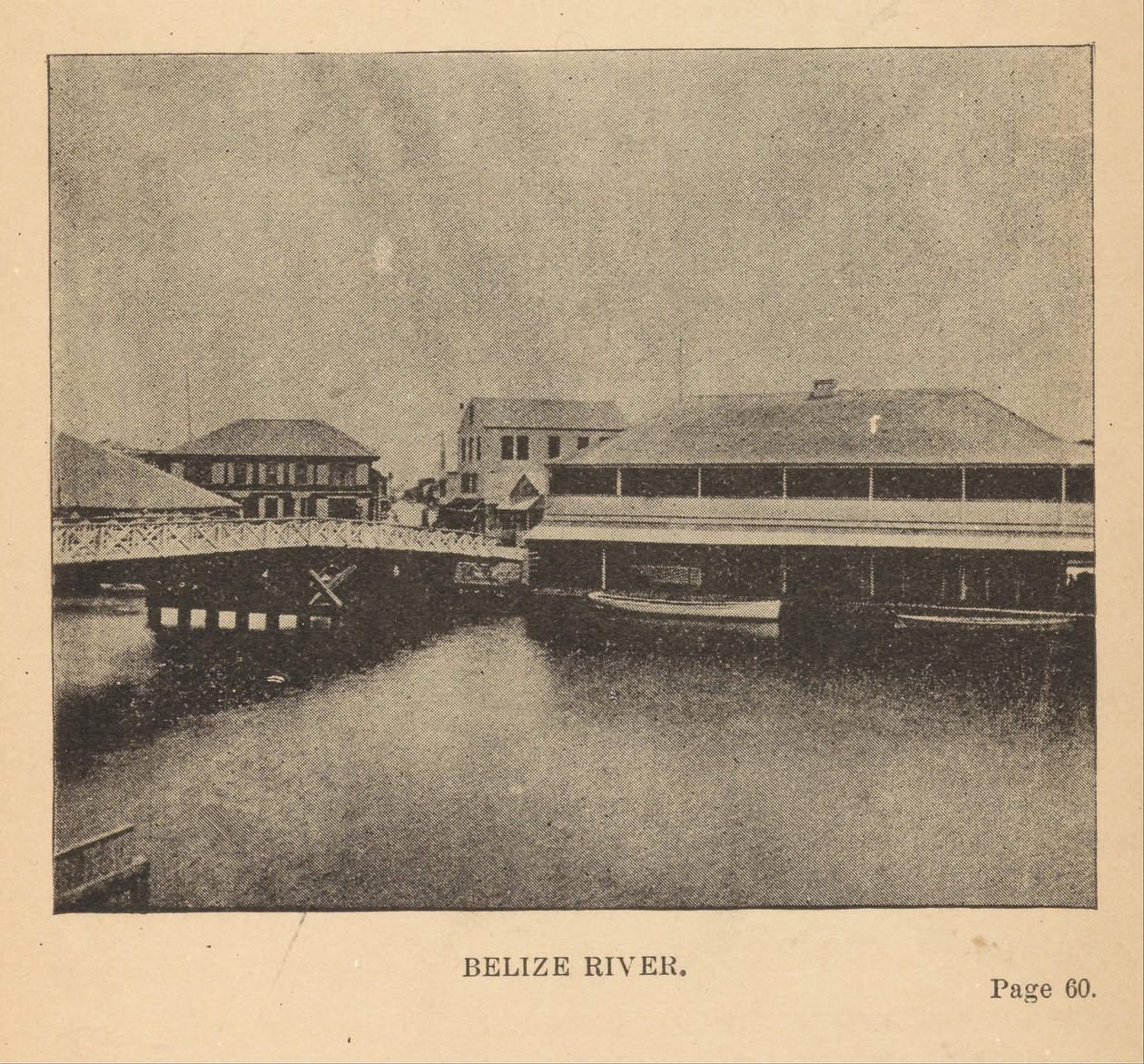 Řeka Belize od Alice Dixon Le Plongeon