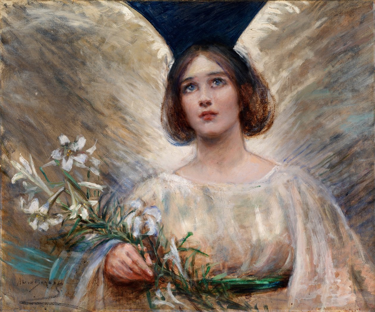 Velikonoční lilie, konec 19.-začátek 20. století. od Alice Pike Barney