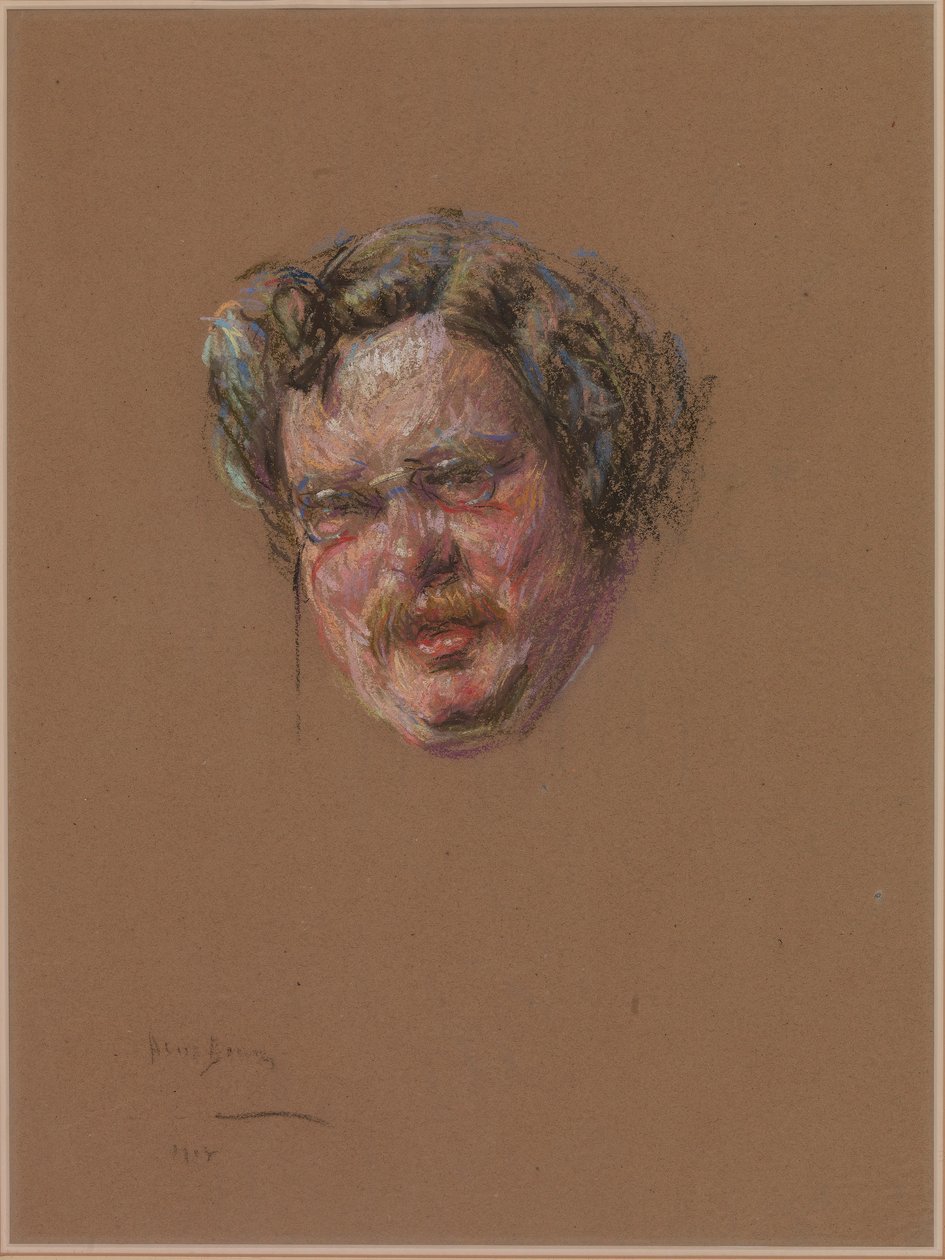 Gilbert K. Chesterton od Alice Pike Barney