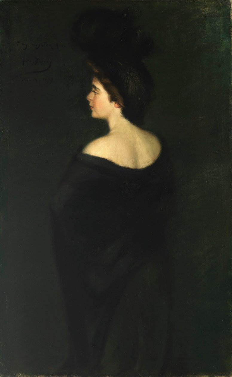 Laura v černém od Alice Pike Barney