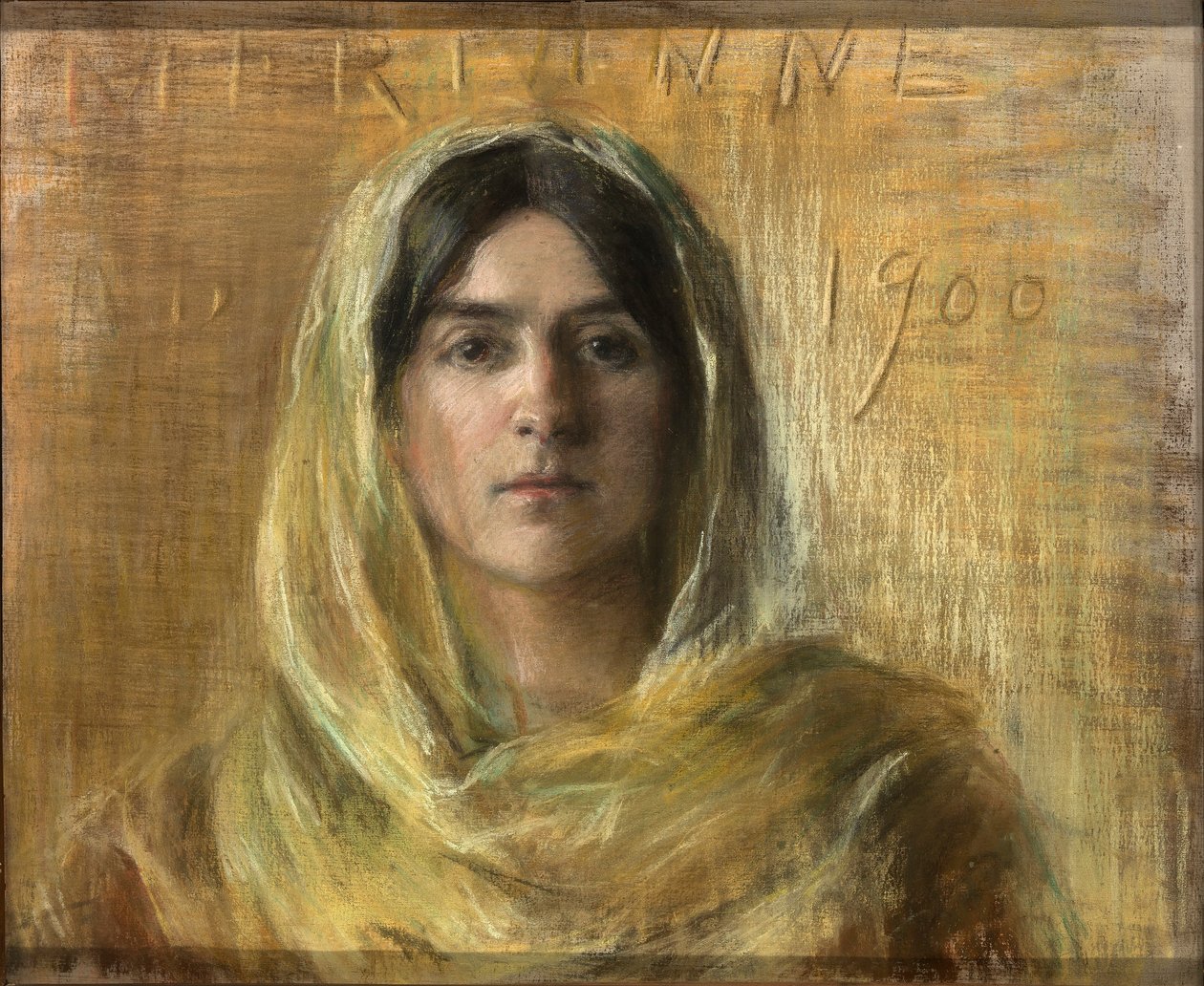 Marianne ve žluté barvě od Alice Pike Barney