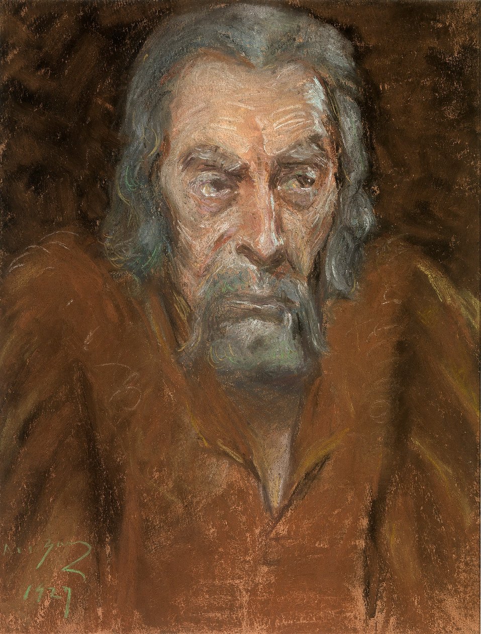 R. D. Shepherd jako Shylock od Alice Pike Barney