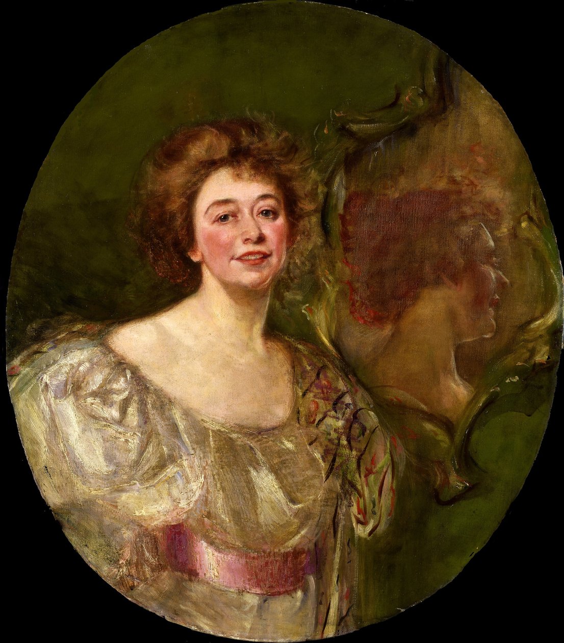 Autoportrét v zrcadle od Alice Pike Barney