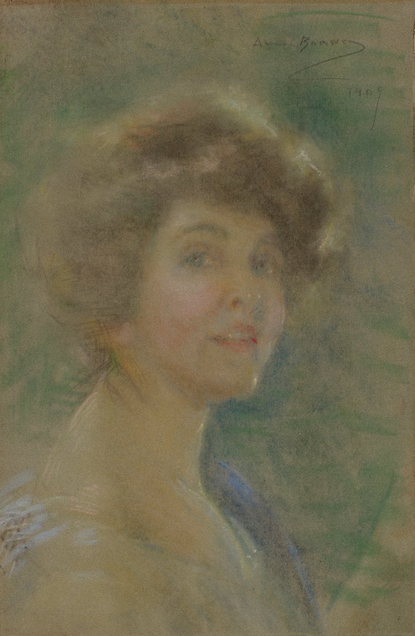 Autoportrét, 1909 od Alice Pike Barney