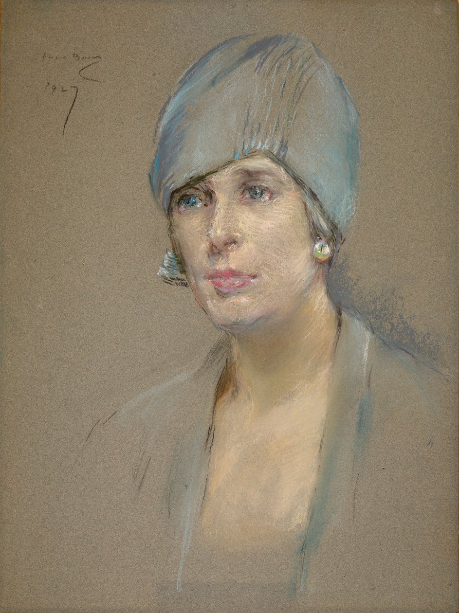 Návštěvník (paní Richard P. McCullough) od Alice Pike Barney