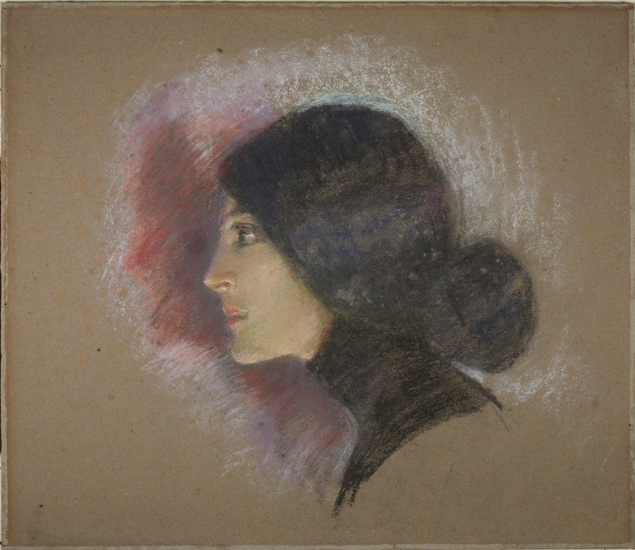 Vamp z roku 1900 (Lottie Stein) od Alice Pike Barney