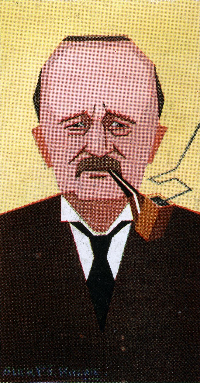 J.M. Barrie, 1926 9barevný lito) od Alick P. F. Ritchie