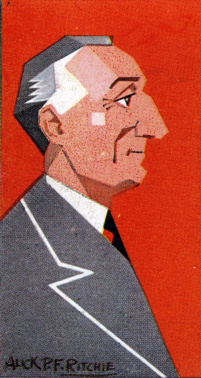 Rufus Isaacs, MP a 1. markýz z Readingu, 1926 od Alick P. F. Ritchie