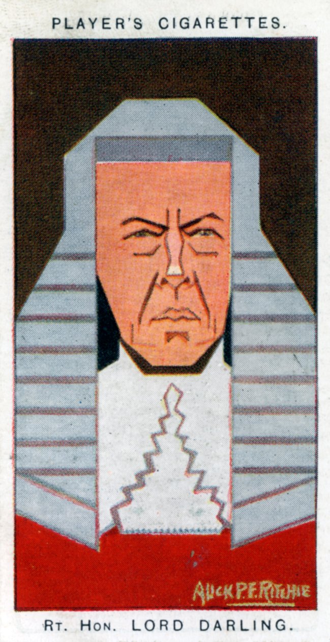 Charles John Darling, 1. baron Darling, britský soudce, 1926 od Alick P. F. Ritchie
