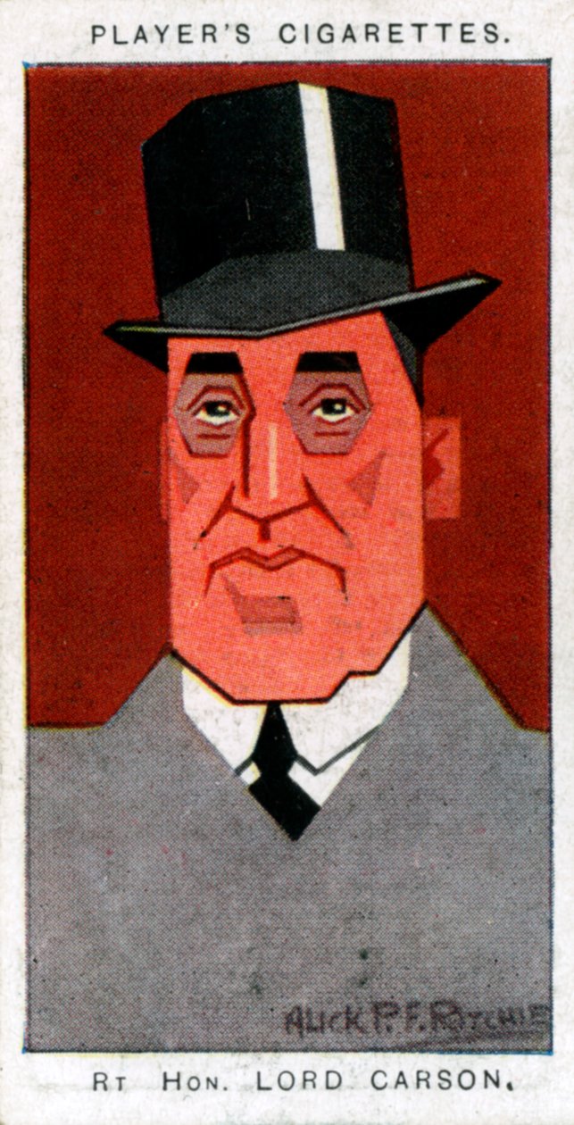 Edward Carson, 1. baron Carson, Ulster vůdce a advokát, 1926. od Alick P. F. Ritchie