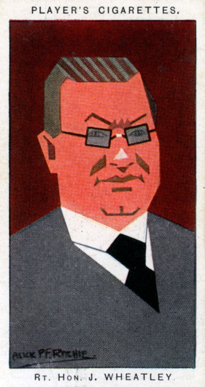John Wheatley , skotský politik, 1926. od Alick P. F. Ritchie