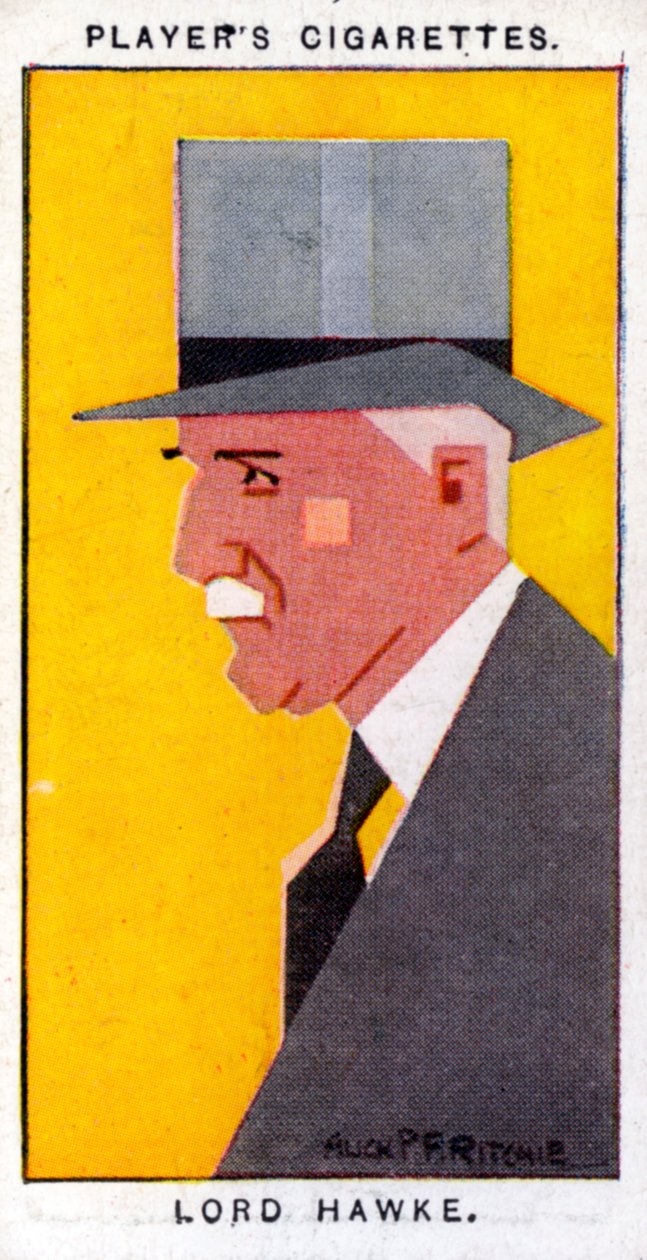Martin Bladen Hawke, 7. baron Hawke, britský hráč kriketu, 1926. od Alick P. F. Ritchie