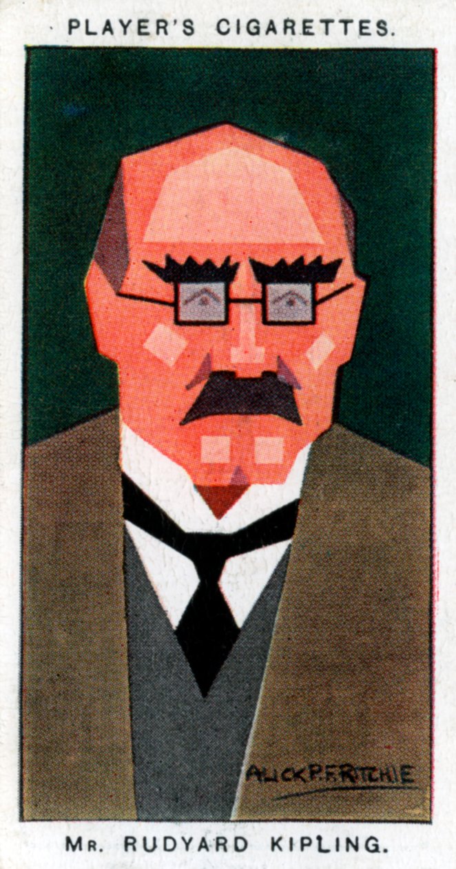 Rudyard Kipling , britský spisovatel a básník, 1926. od Alick P. F. Ritchie