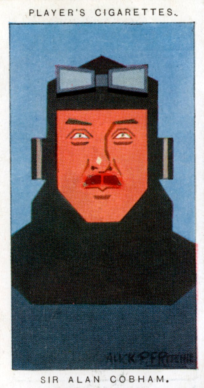 Sir Alan Cobham, britský průkopník v letectví, 1926 od Alick P. F. Ritchie
