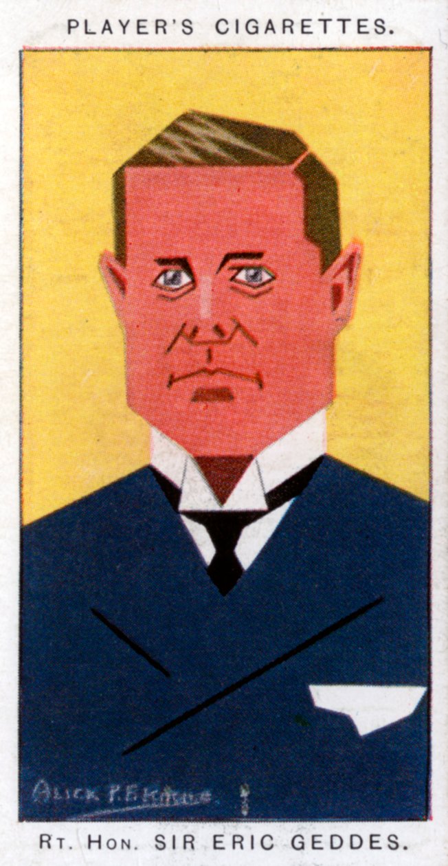 Sir Eric Campbell Geddes , britský politik, 1926 od Alick P. F. Ritchie