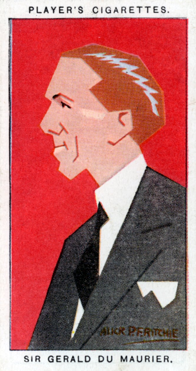 Sir Gerald du Maurier , britský herec-manažer, 1926. od Alick P. F. Ritchie