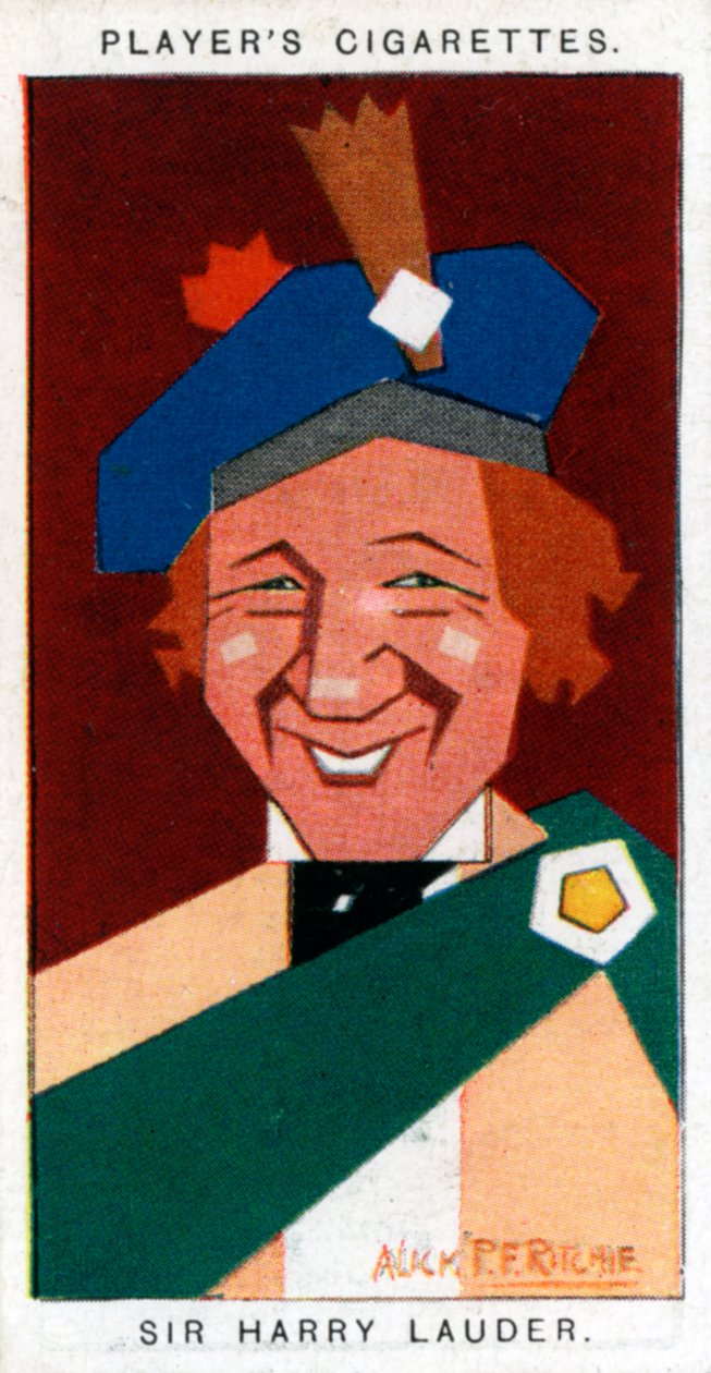 Sir Harry Lauder , skotský komik, 1926. od Alick P. F. Ritchie
