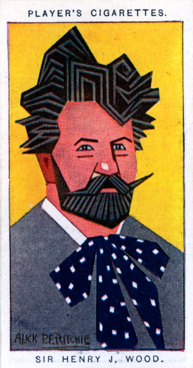 Sir Henry Joseph Wood , britský dirigent, 1926. od Alick P. F. Ritchie