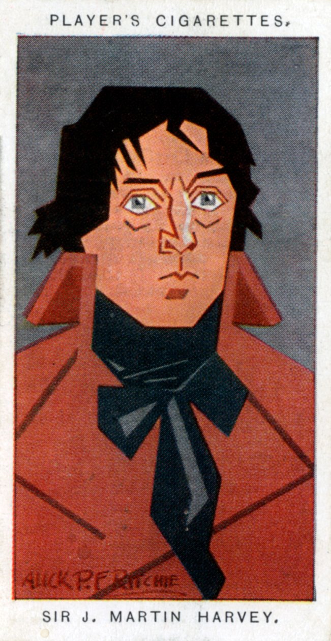 Sir John Martin-Harvey , britský herec a divadelní manažer, 1926. od Alick P. F. Ritchie
