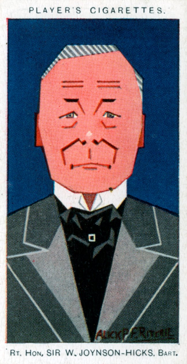 William Joynson-Hicks, první vikomt Brentford, britský státník, 1926 od Alick P. F. Ritchie